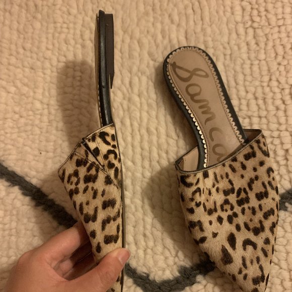 Sam Edelman Shoes - Sam Edelman cheetah mules
